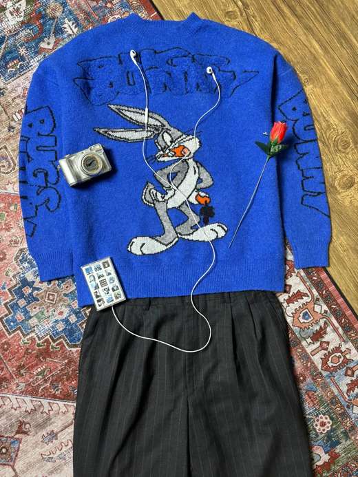 Bugs Bunny Knit · Blue